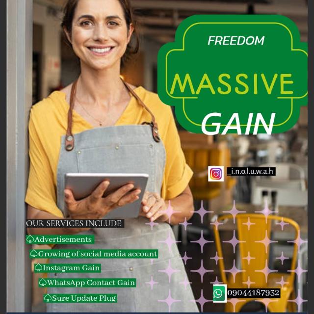 FREEDOM CONTACT GAIN Whatsapp group