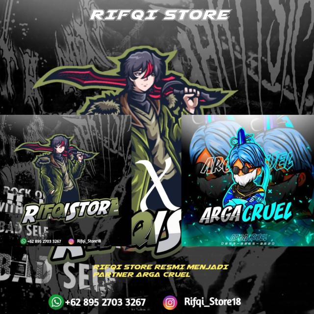 STOK 1 RIFQI STORE X ARGACRUEL Whatsapp group