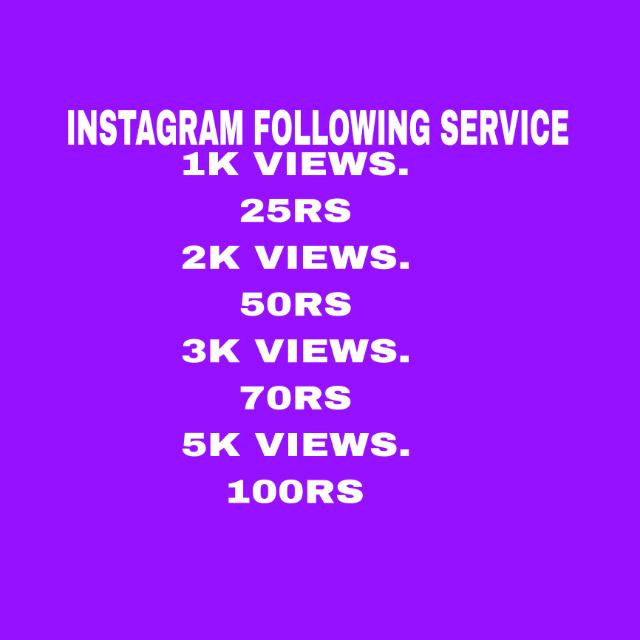 Instagram Sarvice 