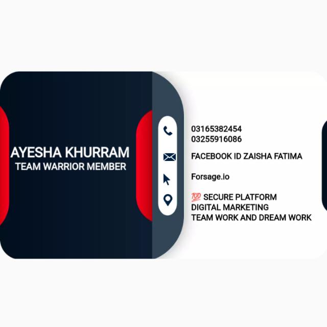 EARNING WITH AYESHA???