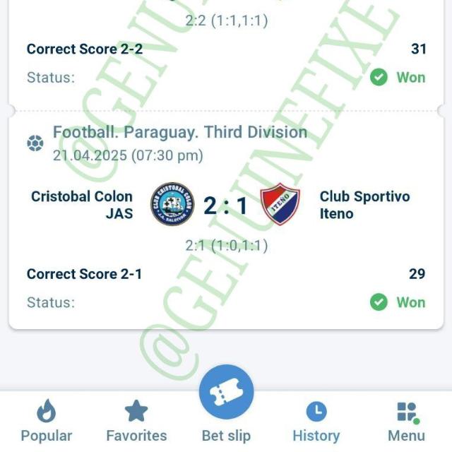 Odds prediction