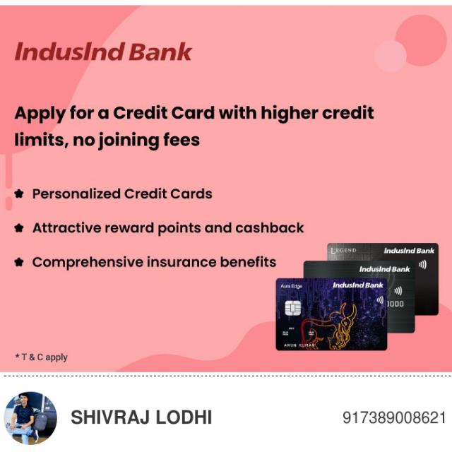 Credit Card Available 