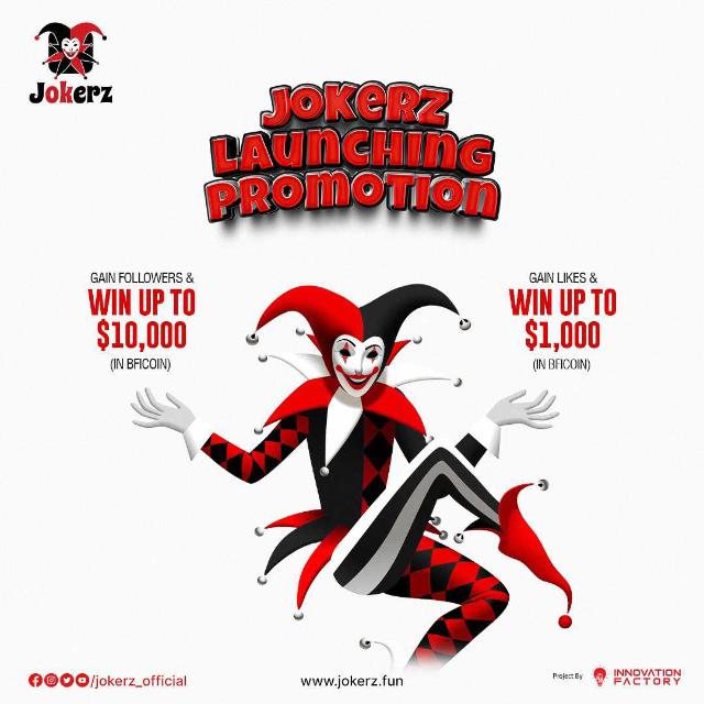 Jokerz get freeBFIC $100
