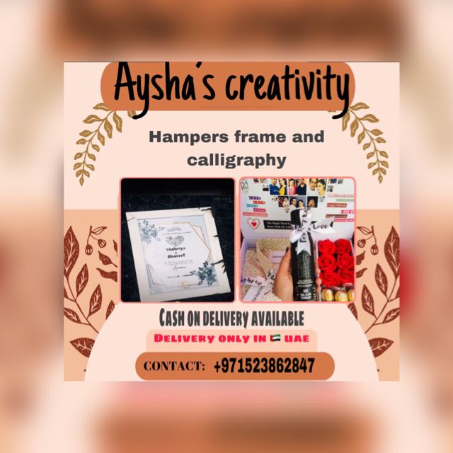 Aysha's creativity 
