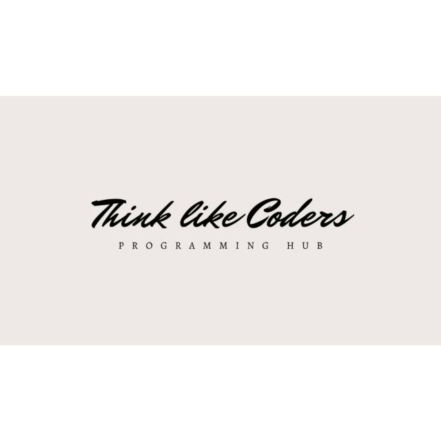 Think Like Coders