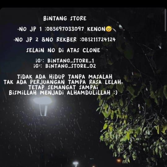 STOK RESS BINTANG X OWN Whatsapp group