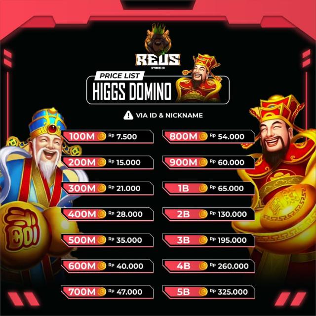 STOK | CHIP DOMINO REEX'