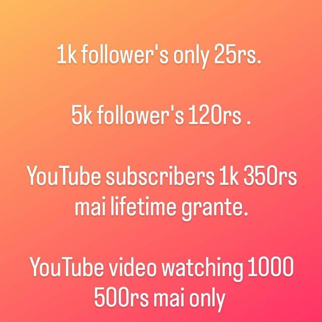 Followers buy group cheap rate❤️