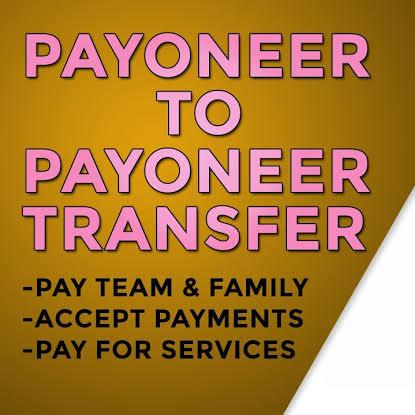 Usd dollar Payoneer to Payoneer with draw in Pkr byRashid
