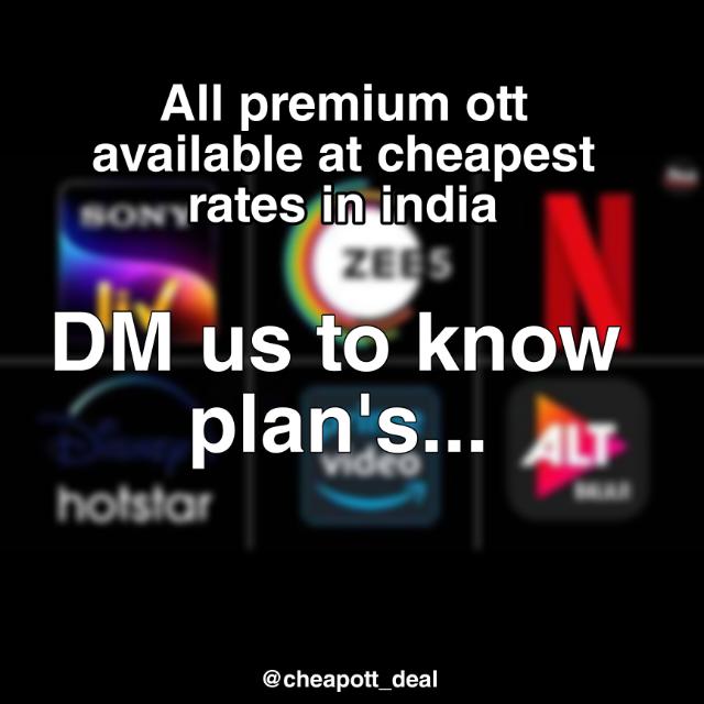 ? Cheap ott subscription ?