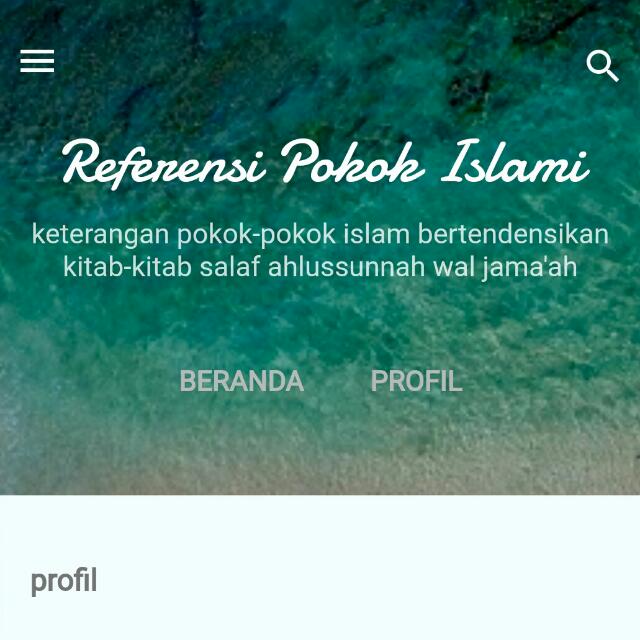 Referensi pokok islami