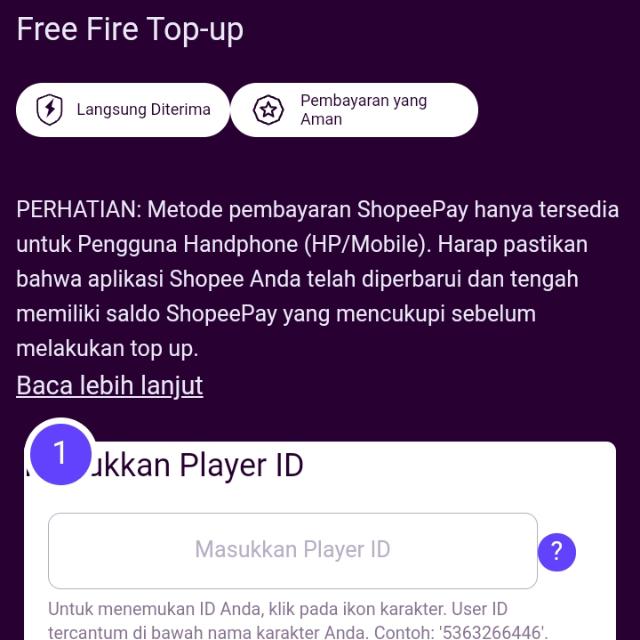 Topup Codashop Harga RP0?