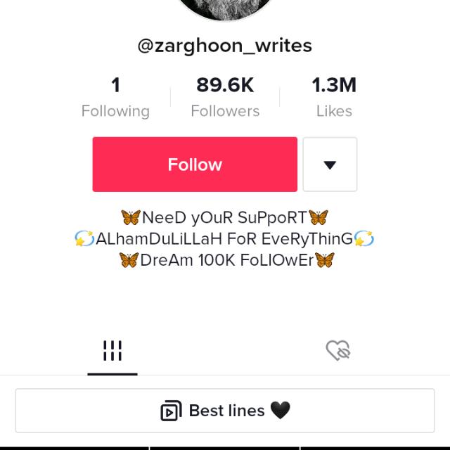 Tik tok saller Account$