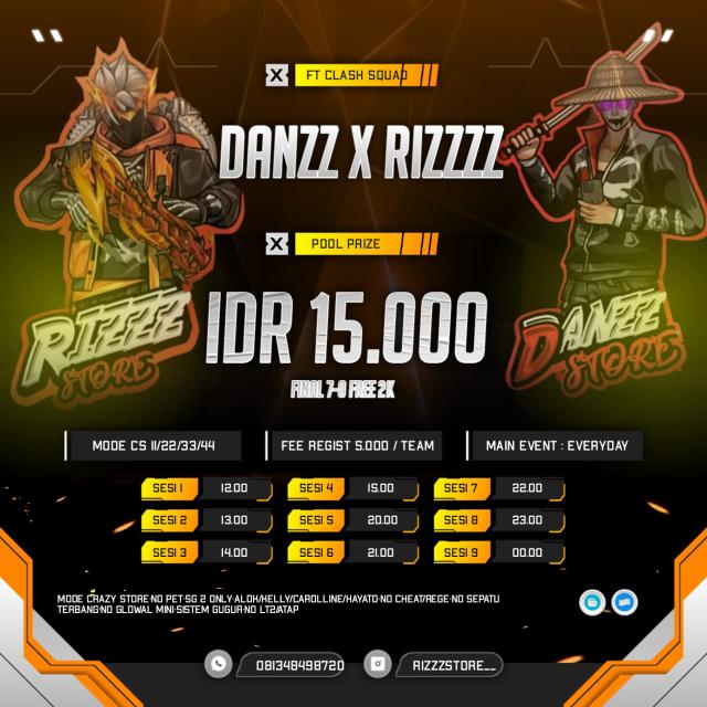 Info FT CS Fee 5k PP Real 15k Challenge 7 0 2k Whatsapp group