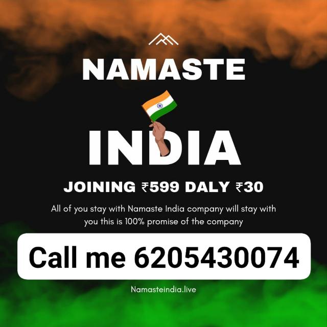Namaste India ??