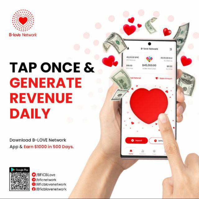 ❤️? B-Love Network free$500 ?❤️