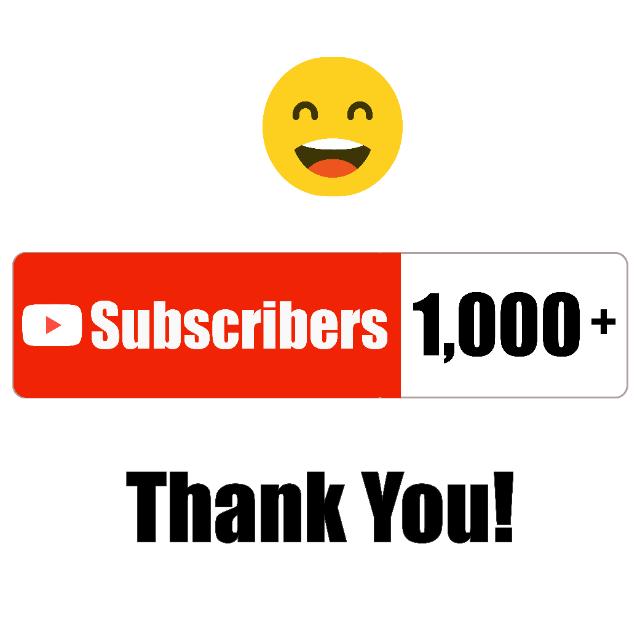 1k Subscribee free 