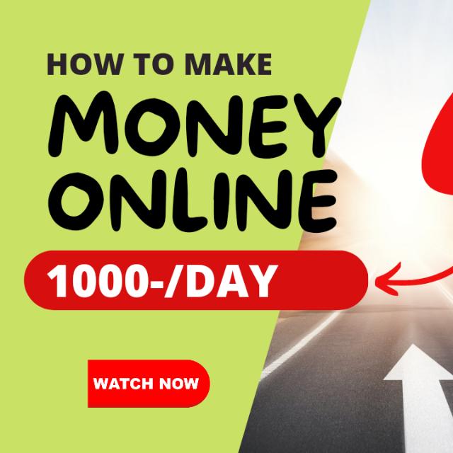 Earn Online money with us ?