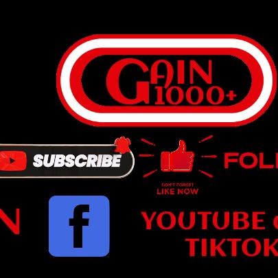 Gain1000+Social Medai Followers ??