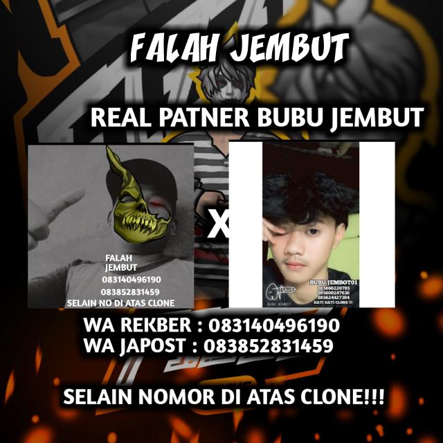 STOK FALAH X BUBU JEMBOT