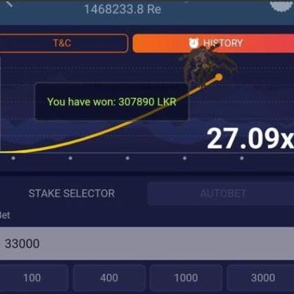 Srilanka Crash winner