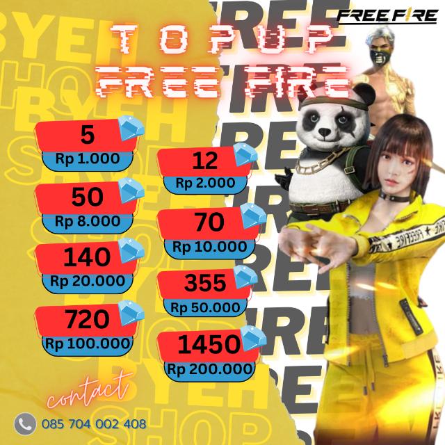 top up Byeh shop