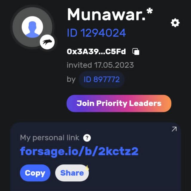 Earning with munawar