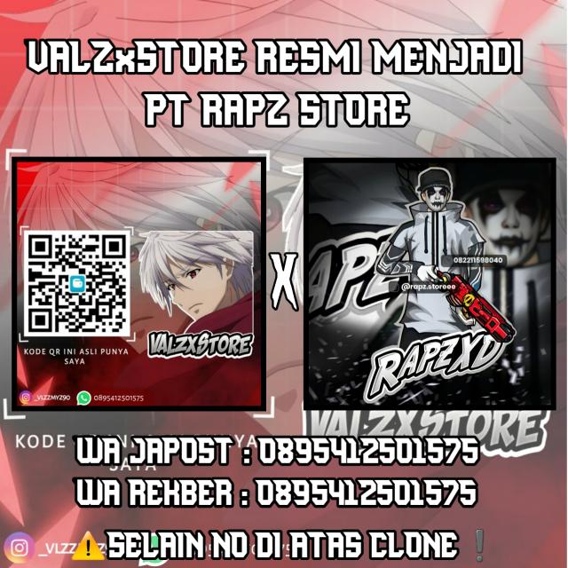 JB ||| VALZxSTORE X RAPZ STORE