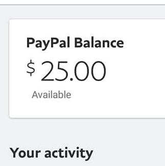 PayPal money 