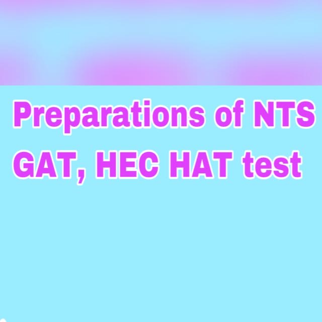 NTS NAT GAT and HEC HAT TEST Whatsapp group