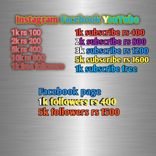 Instagram Followers Service ?♻️