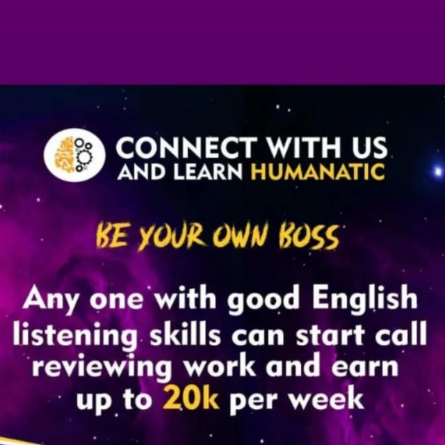 Earn 20k per week by taking calls