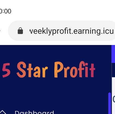 Weekly profit Earning