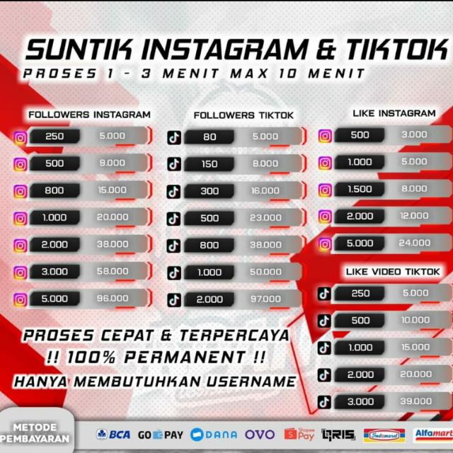 JASA SUNTIK ALL SOSMED BY AR STORR