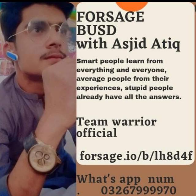 FORSAGE PLATFORM WITH ASJID ??