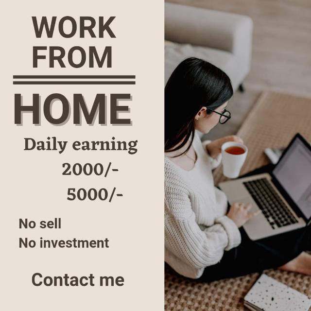 बिना निवेश के घर से काम करें??‍♀?‍??‍?

 O₹ ज्वाइनिंग फीस
 1 रेफर 300 10 रेफर 4000
 निष्क्रिय आय100 1, सें
