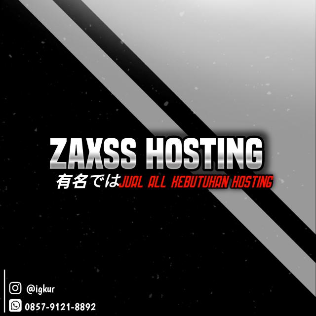 INFO PANEL ZAXSS HOSTING Whatsapp group