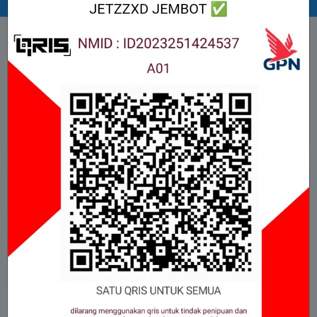 WARUNG JOKI JETZZXD JEMBOT ✅