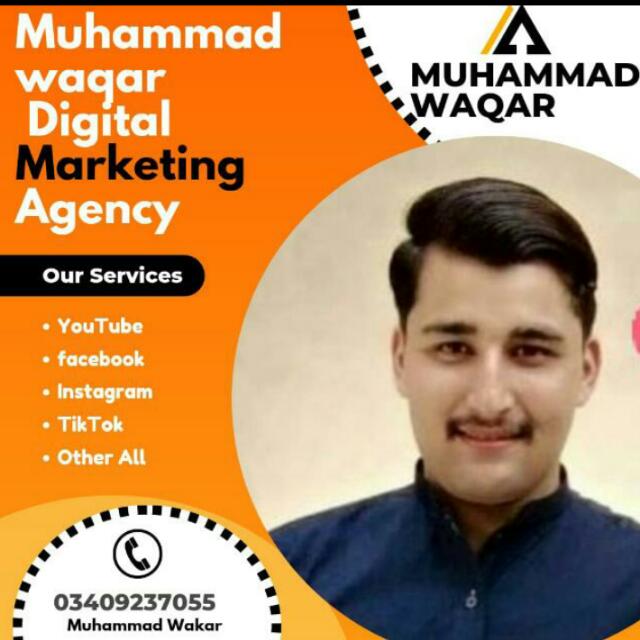 M.waqar 2 You tube channel and Face book page monotization watsapp costomer group