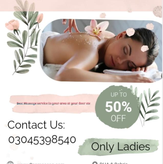 Massage Service for Ladies ?