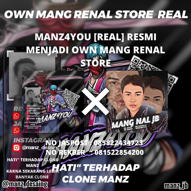 GC STOK³ || MANZ4YOU × RENAL PAMES