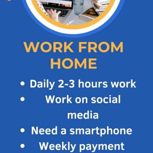 Work From Home ?  Part time 