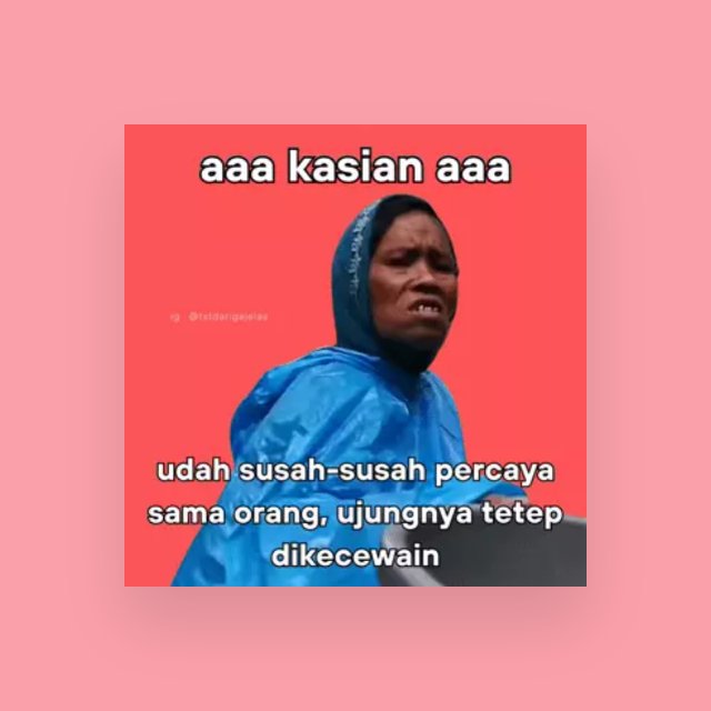 Aris ayang e bibah??