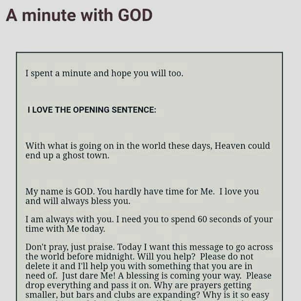 God loves yu all
