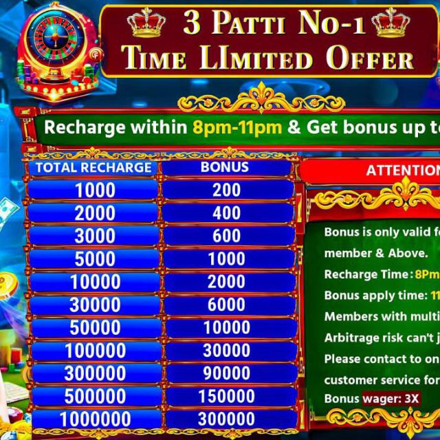 3 patti no 1 best ?