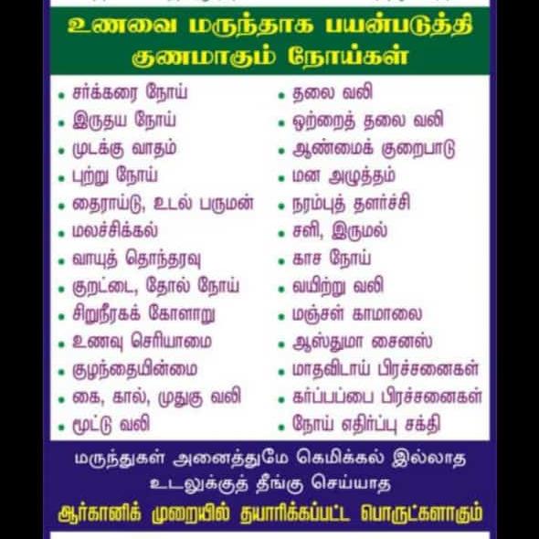 ஆயுர்வேத மருத்துவம்?☀️