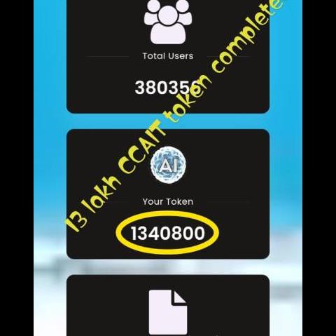 CCAIT ? free earning ? without ✅ investment