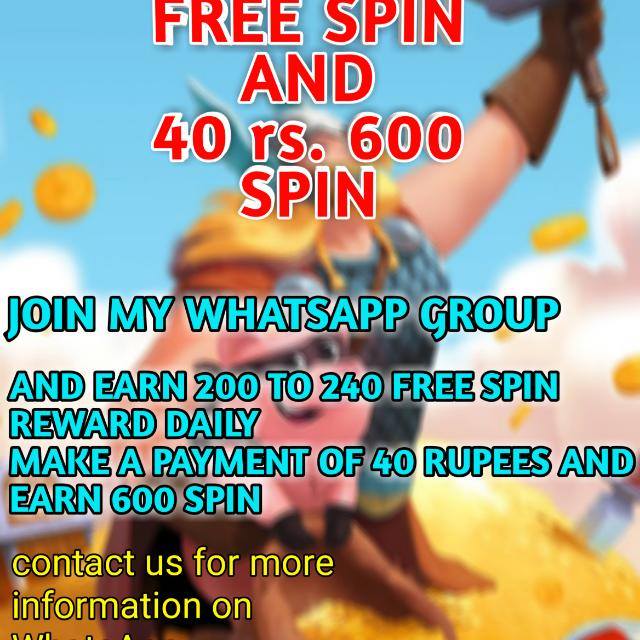 Coin master free spin 2 Whatsapp group