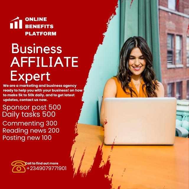 ONLINE BENEFITS PLATFORM Whatsapp group