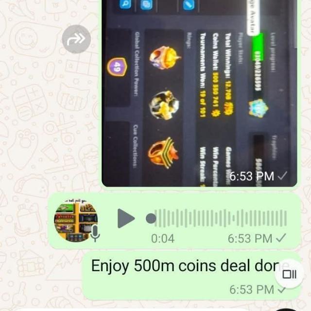 8 BALL POLL ACCOUNT UNBANNED AVAILABLE